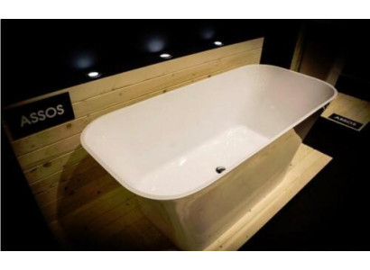 Vasca da bagno Exclusive Argento Vasche da bagno indipendenti in acrilico Design