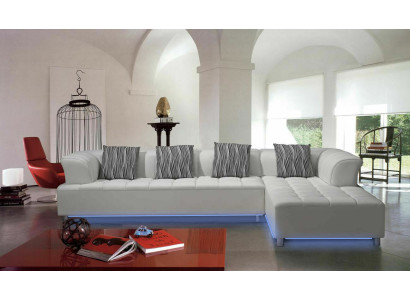 Design divano imbottito divano a isola soggiorno divano angolare imbottito divano a forma di L