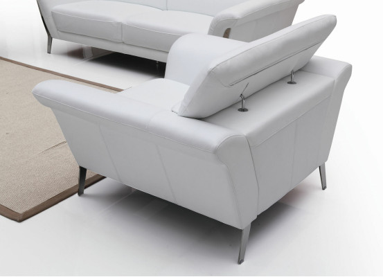 3 posti (senza 2+1) Divano Divano Imbottito XXL Big Sofas Pelle Design del sedile