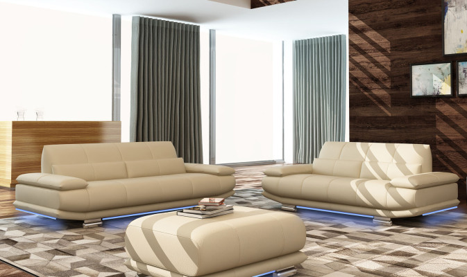 Divano divano imbottito 3 posti in pelle divani set divani sedili design