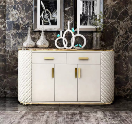 Luxus credenza mobile armadio credenze 3 ante con 2 cassetti