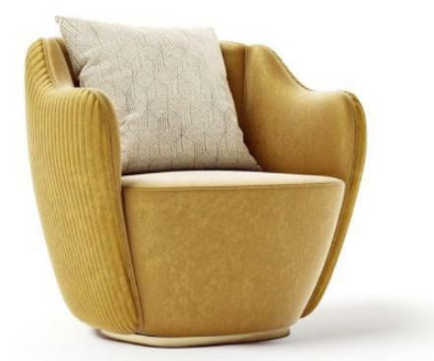 Poltrona moderna in stoffa design divano imbottito divani poltrona TV monoposto