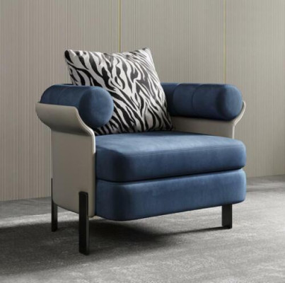 Sedia di lusso imbottita Cocktail Relax Lounge Club sedie Sedia design