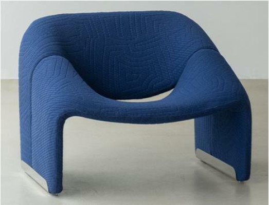 Design lusso sedia poltrona divano 1 posto TV salotto chaise sofa.