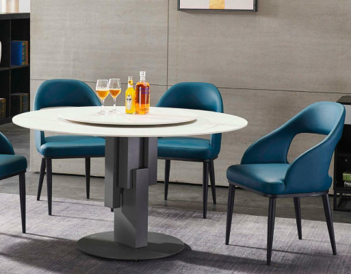 Sala da pranzo Mobili Tavolo ovale Design Tavoli Mobili di lusso Nuovo Acciaio inossidabile