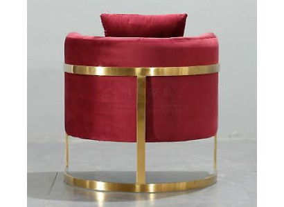sedie Mobili Design Poltrona di lusso Sedia Imbottita Relax Bar Lounge Club