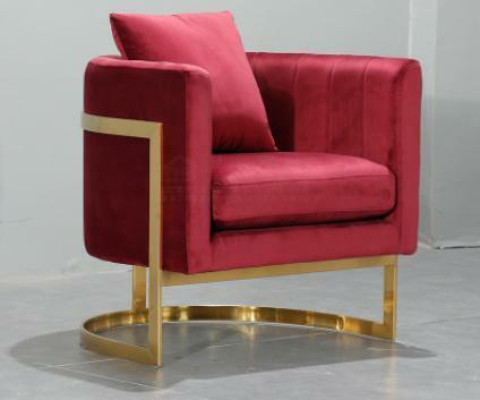 sedie Mobili Design Poltrona di lusso Sedia Imbottita Relax Bar Lounge Club