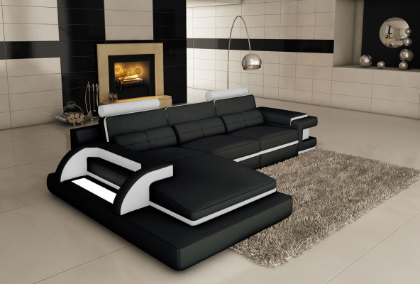 Design divano ad angolo in pelle divano divano divano soggiorno