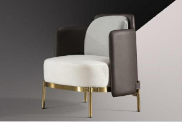 Divano Relax Lounge Club Poltrona Design in Pelle di Lusso TV