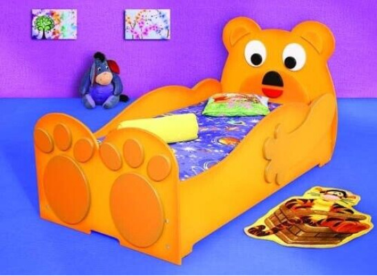 LETTO PER BAMBINI Letto per bambini Camera da letto LETTO PER RAGAZZI LETTO AUTO LETTI Nuovo TEDDYBIG