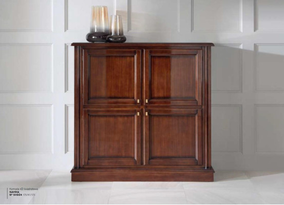 Comò Armadio di lusso Armadi Comodini Soggiorno Legno Design classico Marrone