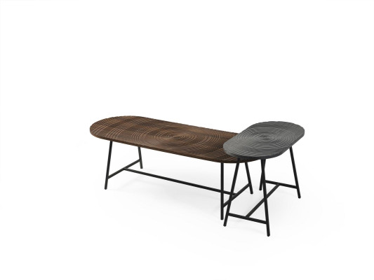 Tavolini da caffè di lusso di design stile italiano per il soggiorno.