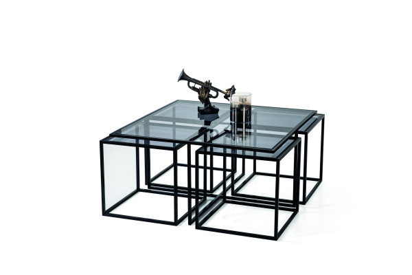Tavolino da caffè Tavolino Tavolo da designer in metallo Tavolino da soggiorno Tavolo