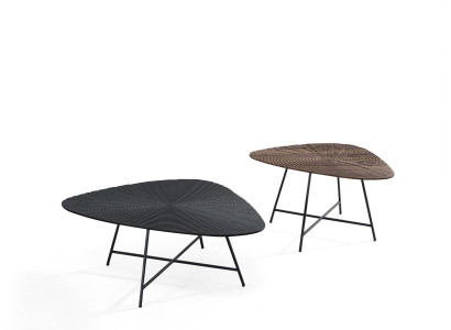 Tavolino in legno tavolino da caffè designer da salotto 2 pezzi.