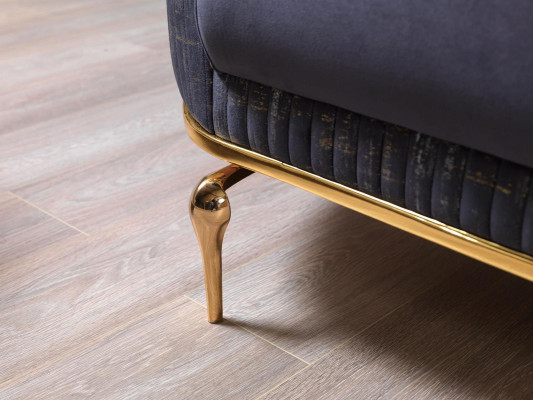 Set di divani 3311, divano a due posti, imbottitura, mobili in tessuto di lusso, nuovo