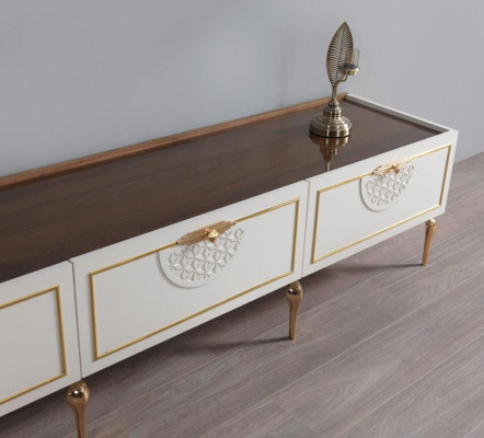 Credenza soggiorno pareti attrezzate armadi scaffale armadio design 3 pezzi nuovo.
