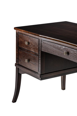 Scrivania Tavolo Scrivanie Ufficio Capo Tavoli Arredamento Mobili Legno Massello