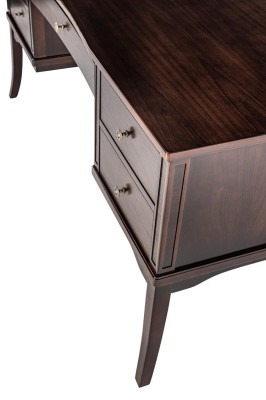 Scrivania Tavolo Scrivanie Ufficio Capo Tavoli Arredamento Mobili Legno Massello