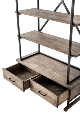 Design scaffale armadi soggiorno scaffali in acciaio inossidabile libreria