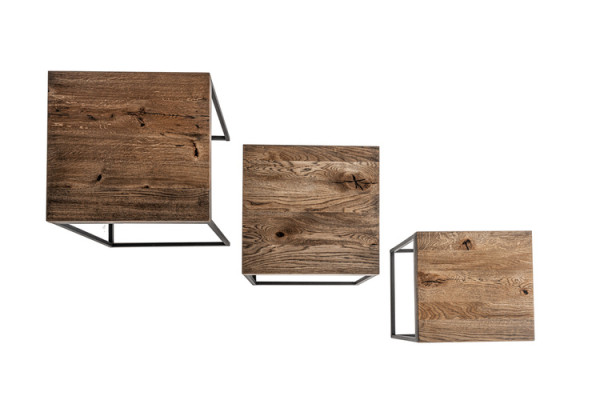 Set di 3 tavolini da caffè tavolo da caffè tavolino da salotto design tavoli tavolino da salotto