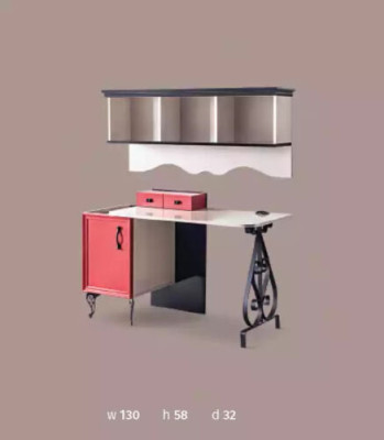 Segretaria Scrivania Tavolo 130x32x58 Scrivanie Tavoli Mobili Legno Computer