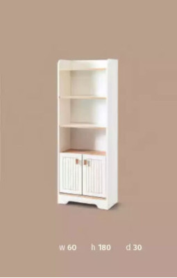 Mobile libreria Scaffale Libreria Armadi Mobili multiuso Marrone 180x60x30