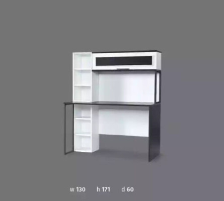 Segretaria Scrivania Tavolo 130x60x171 Scrivanie Tavoli Mobili Legno Computer