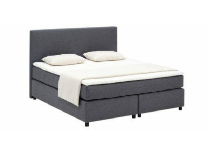 Letto Continental Letto Boxspring Letti Imbottiti Alti Doppi in Pelle Tessile Letto