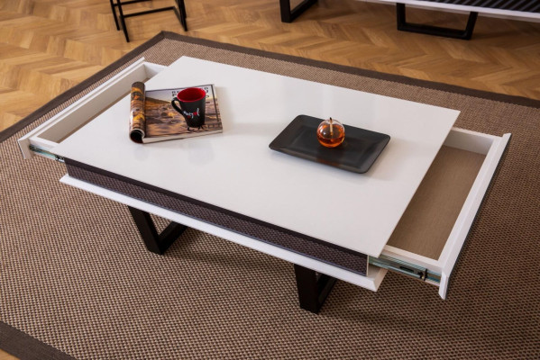 Set moderno per soggiorno 6 pezzi, mobile porta TV, armadio a parete design in legno, arredamento
