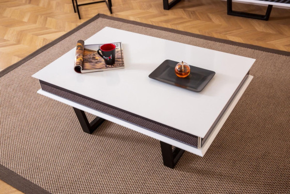 Set moderno per soggiorno 6 pezzi, mobile porta TV, armadio a parete design in legno, arredamento