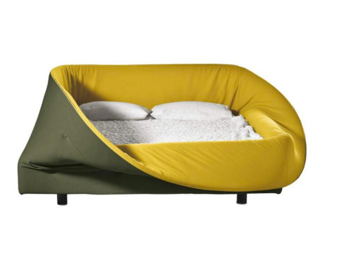 Camera da letto Letto Design Mobili nuovo Materiale di lusso Legno