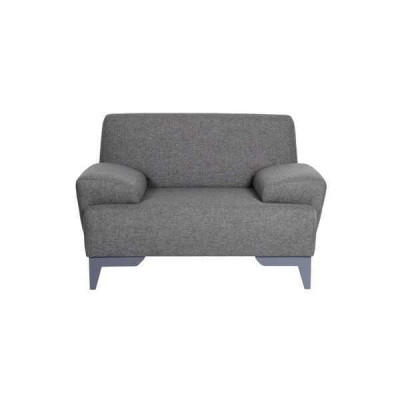 Sedia da designer grigia Moderno soggiorno Poltrona relax imbottita monoposto