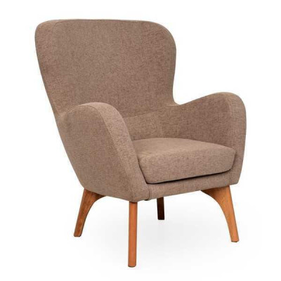 Soggiorno poltrona Brewer Relax divano rivestito singola poltrona club