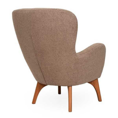 Soggiorno poltrona Brewer Relax divano rivestito singola poltrona club