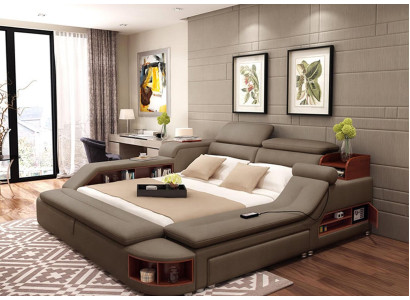 Letto multifunzione Letti matrimoniali Moderno telaio letto Letti 180x200cm