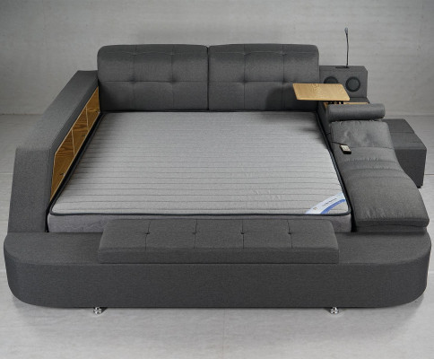 Letto multifunzionale Letti matrimoniali moderni 180x200cm Letti camera da letto