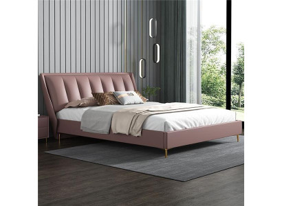 Lussuosa camera da letto Letto Mobili di design Letto matrimoniale Letti Legno Nuovo