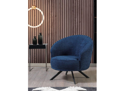 Sedia moderna in acciaio inox Poltrona da salotto Singolo mobili per il soggiorno