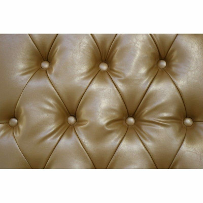 Divano chaise longue Chesterfield Club in pelle per il relax e il riposo.