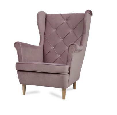 Divano televisivo di lusso Chesterfield Club con poltrona reclinabile e lounge da una persona.