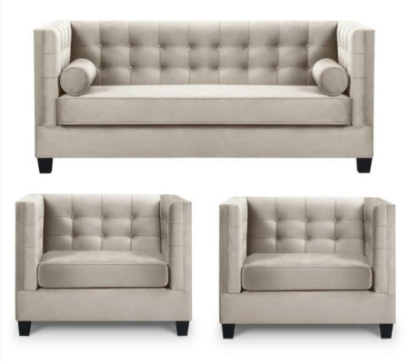 Divano letto color cammello Poltrona Mobili creativi Tessuto tessile Nuovo Divano soggiorno.