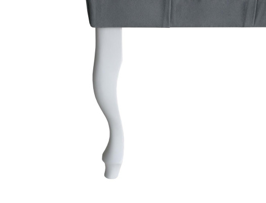 Chesterfield imbottito seduta panchina imbottita textil tessuto legno stile sgabello