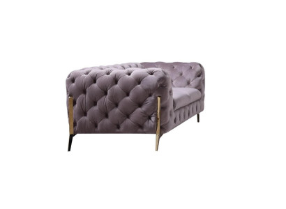 Design divano Chesterfield 2 posti in tessuto imbottito divani velluto nuovo due posti