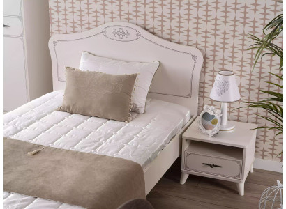 Letto Letto funzionale per bambini Cornice del letto in legno bianco Letti