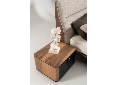 Camera da letto comodino Design Mobili Comodini in legno colore marrone