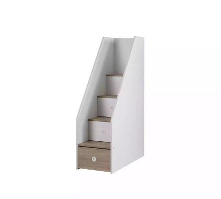 Letto a castello di lusso 3 posti letto Letto multifunzionale in legno Letto a castello in legno