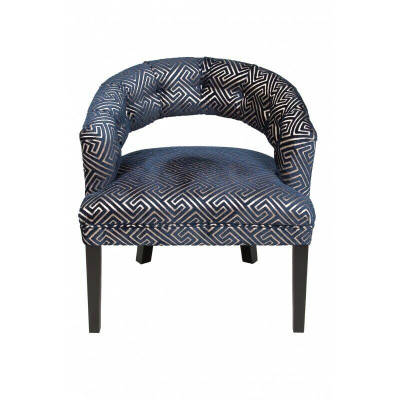 Sedie Chesterfield grigio-beige di lusso con braccioli, set di 2 poltrone da designer