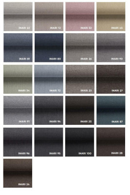 Design del tavolo da pranzo + gruppo di sedute con 6 poltrone Chesterfield.