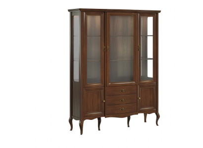 Vetrina di alta qualità in legno vetro Vetrine Mobili classici italiani nuovi