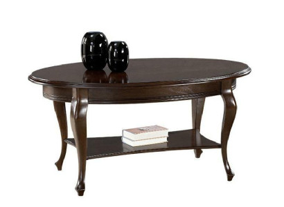 Sgabello rotondo in pelle con tavolino, tavolino da servizio, set di 2 pezzi, salotto Verona.